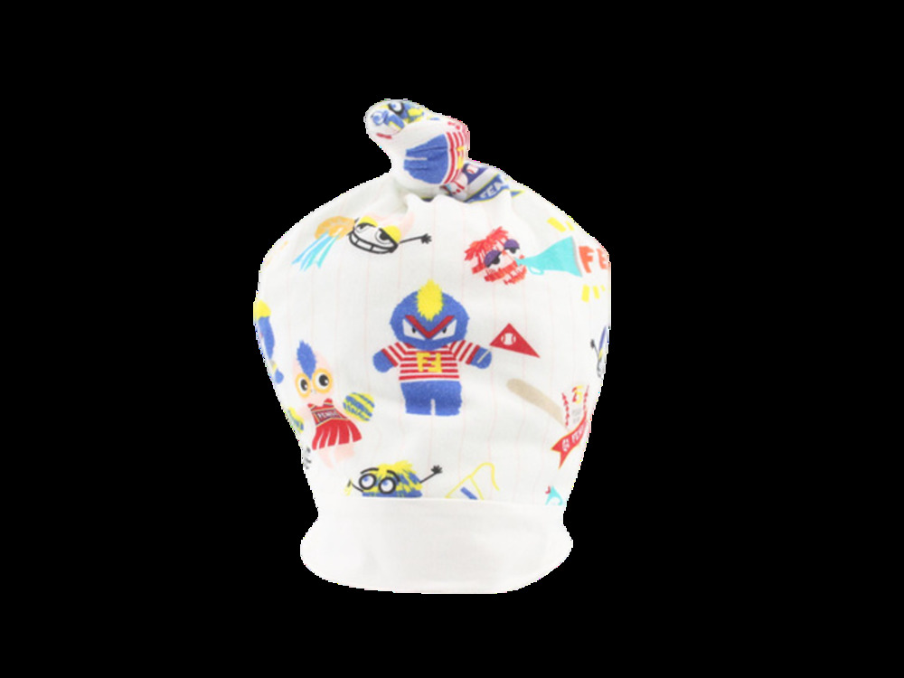 6897 - Fendi Monster Print Baby Hat Infant Cap